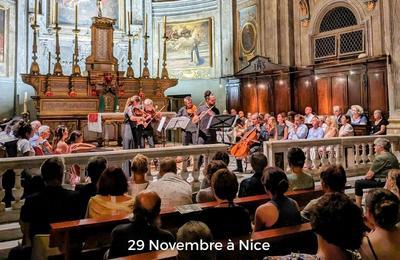 Concert  Nice : Vivaldi, Mendelssohn, Mozart, Monti, Devienne, Bach, Dutilleux