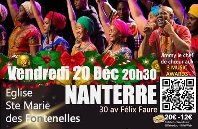 Revivez le Gospel d'Afrique du Sud- Concert de Nol avec les Soweto Choir  Nanterre