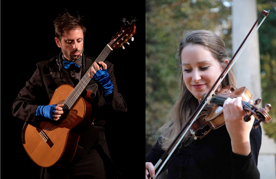 Duo Ondine et Cantor duo violon-guitare classique, jazz, trad  Grenoble