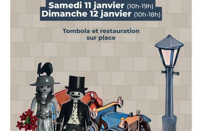 Exposition ventes de Playmobil  Chatillon