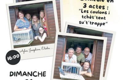 Les coulons i tcht'tent su't''trappe  Wattrelos