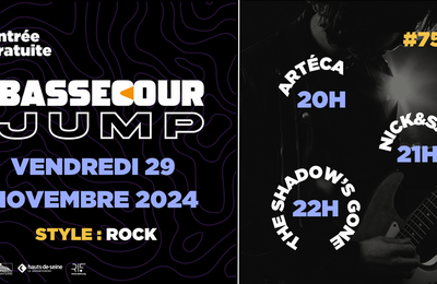 Bassecour Jump 75 avec Artca, Nick&Sam et The Shadow's Gone  Nanterre