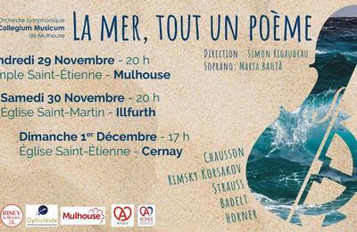 La Mer, tout un pome,  Par le Collegium Musicum de Mulhouse