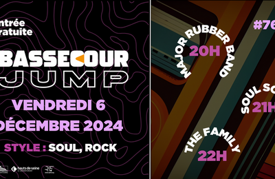 Bassecour Jump 76 avec Major Rubber Band, Soul Sober and The Family  Nanterre