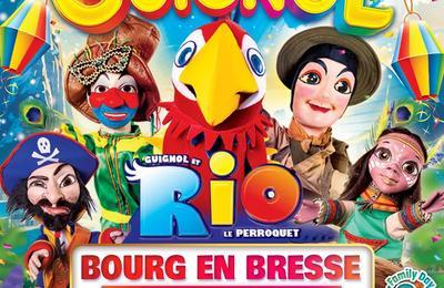 Guignol Rhne Alpes et Rio le majestueux perroquet  Bourg en Bresse