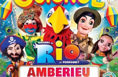 Guignol Rhne Alpes et Rio le majestueux perroquet  Amberieu en Bugey