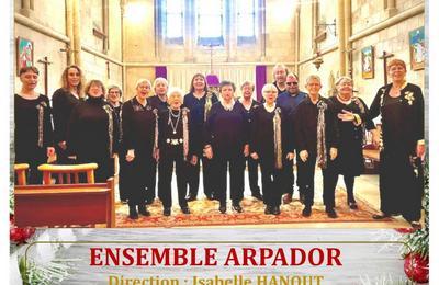 Concert de Gospels et chants traditionnels de Nol par l'Ensemble ARPADOR  Sainte Marguerite d'Elle