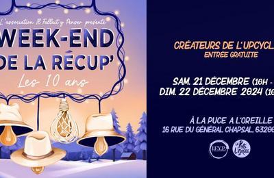 Weekend de la rcup', la puce a l'oreille  Riom