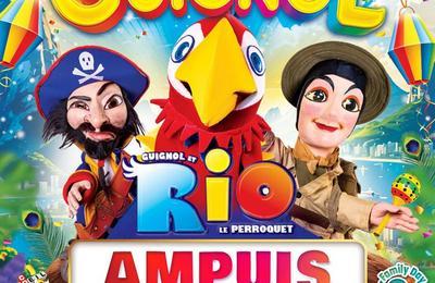 Guignol Rhne Alpes et Rio le majestueux perroquet  Ampuis