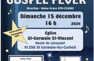 Concert de Nol des Gospel Fever  Saint Germain les Corbeil