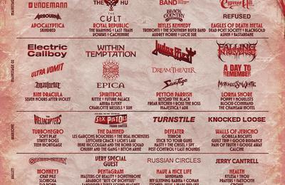 Korn, L'indemann, Airbourne et Apocalyptica  Clisson