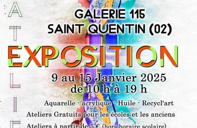 Exposition Entrez dans le Monde de Artsandnoh  Saint Quentin