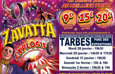 Nouveau Cirque Zavatta  Tarbes 2025