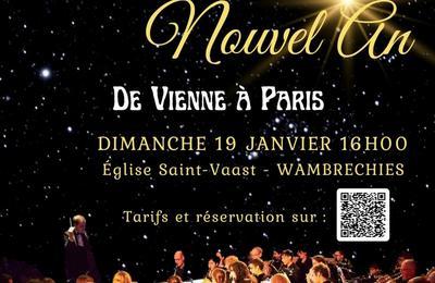 Concert Du Nouvel An : De Vienne  Paris !  Wambrechies