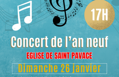 Concert de l'an neuf  Saint Pavace