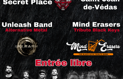 Mind Erasers et Unleash en concert  Saint Jean de Vedas