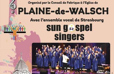 Concert des Sun Gospel Singers  Plaine de Walsh