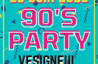 Fête de la musique 90's Party à Vesigneul sur Marne