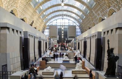 Accs libre aux collections permanentes du Muse d'Orsay  Paris 7me