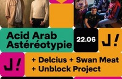 Acid Arab DJ Set, Astereotypie et Decius  Reims