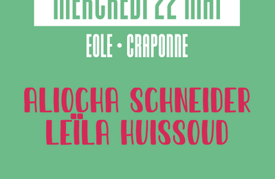 Aliocha Schneider et Lela Huissoud  Craponne