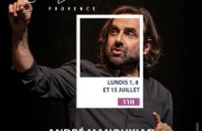 Andr Manoukian, Seul en Scne, La Scala Provence  Avignon
