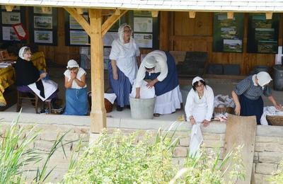 Animations et visites guides du lavoir-abreuvoir de Montpin  Bg-Dommartin