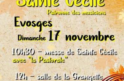 Animations musicales de Sainte Ccile  Evosges