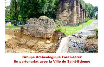 Aqueduc du Gier, Dernires dcouvertes  Saint Etienne