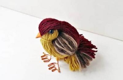 Atelier 8-12 ans mon petit oiseau en laine  Saint Omer