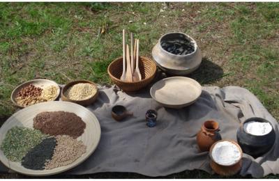 Atelier cuisiner au Nolithique : confection de galettes  Carhaix Plouguer