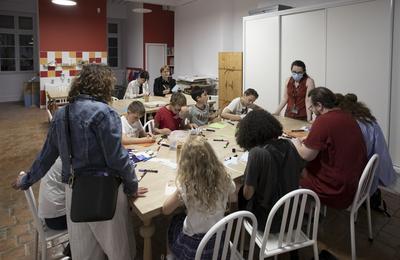 Atelier d'arts plastiques au muse de la vie bourguignonne  Dijon