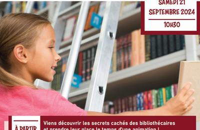 Atelier pour enfants Vis ma vie de... bibliothcaire  Saint Andre les Vergers