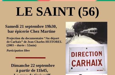 Au dpart de Carhaix  Le Saint