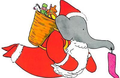 Babar et le pre nol  Paris 8me