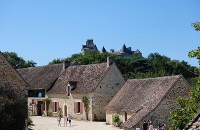 Balade dcouverte du village du Bouchet et du chantier de la maison de la Rnovation  Rosnay