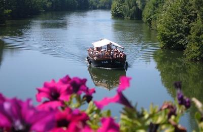 Balade en gabare  Saint Martial d'Artenset