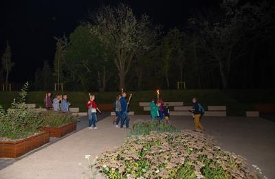 Balade nocturne sur le chemin de ronde  Gravelines