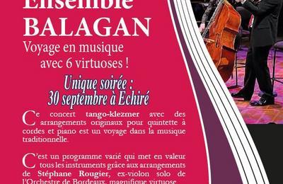 Balagan, voyage en musique  Echire