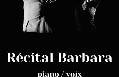 Barbara, Piano / Voix : Récital Moderne à Nantes