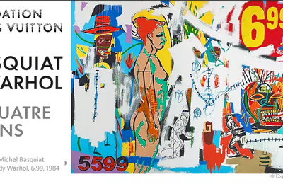 Basquiat X Warhol, A Quatre Mains à Paris 16ème
