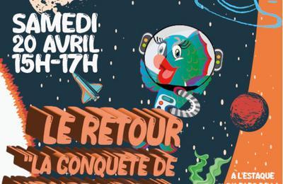 Carnaval des 15/16 Le Retour, la Conqute de l'Espace Mistral  Marseille