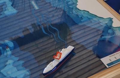 Carte interactive : maquette de reprage des frontires maritimes  Saint Pierre