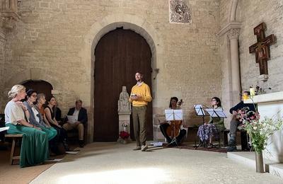 Chants, pomes et mditations  la chapelle franciscaine de La Cordelle  Vezelay