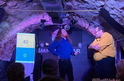Chaque mot compte ! le duo 100% impro  Paris 4me