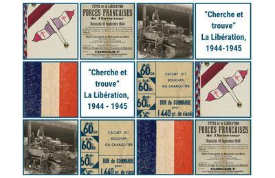 Cherche et trouve : La Libration, 1944, 1945.  Lille