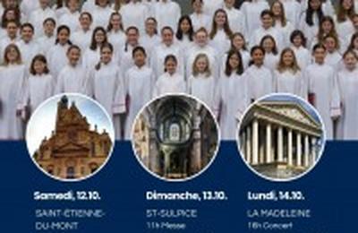 Choeur de Jeunes Filles de la Cathdrale d'Aix-la-Chapelle  Paris 8me