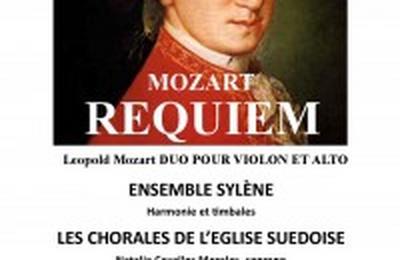Chorales de l'glise Sudoise et Ensemble Baroque Sylne  Paris 17me