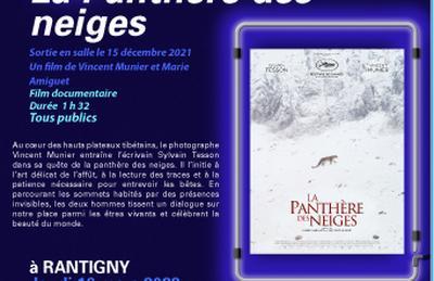 Cinéma - La Panthère des neiges à Rantigny