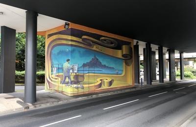 Circuit : parcours  vlo de dcouverte du street-art hrouvillais  Herouville saint Clair